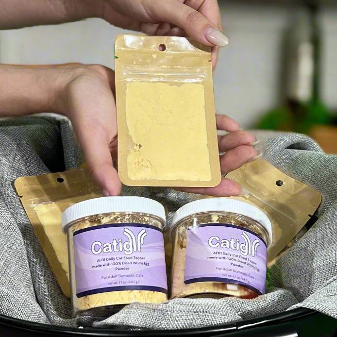 Sachet d'échantillon refermable « Testeur de goût » Catigy, approvisionnement de 2 jours
