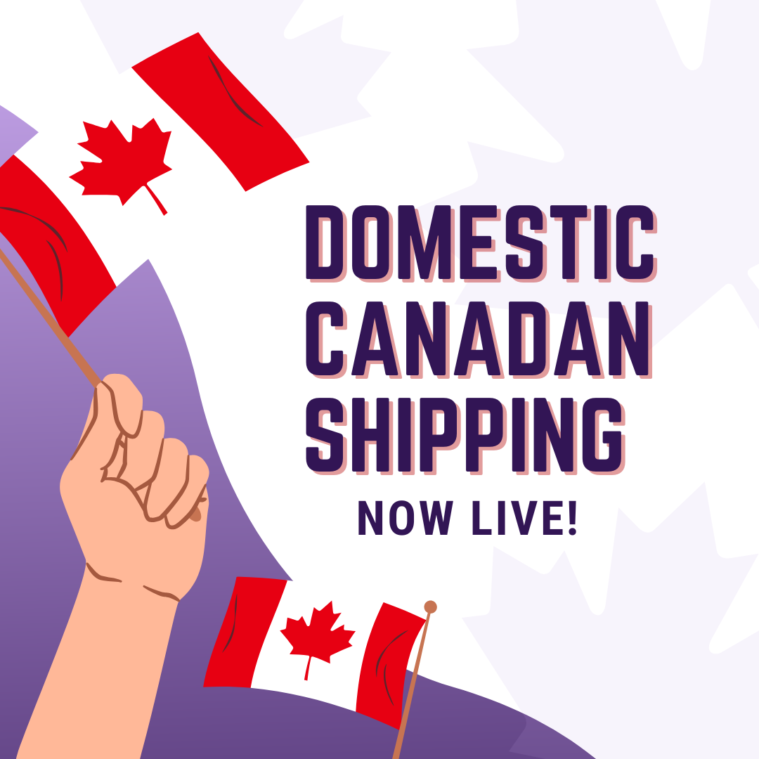 Our Canadian shipping hub has Officially Launched!