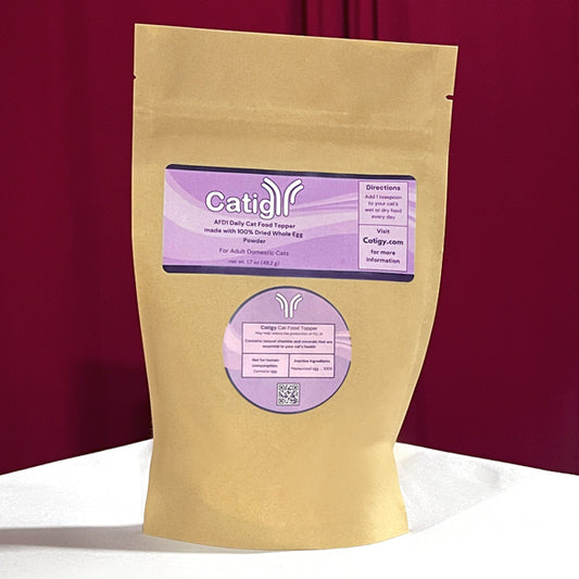 Catigy Resealable Kraft Bag, 30-Day Supply