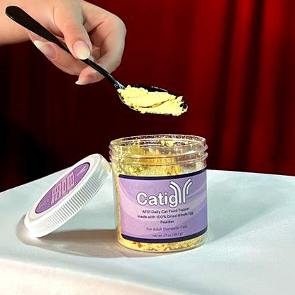 igy fel d1 cat allergen reducing food topper serving size example cat egg powder 2